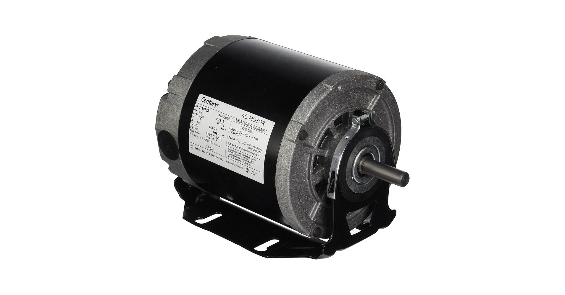 A.O. Smith GF2024 Century Resilient Base Split Phase